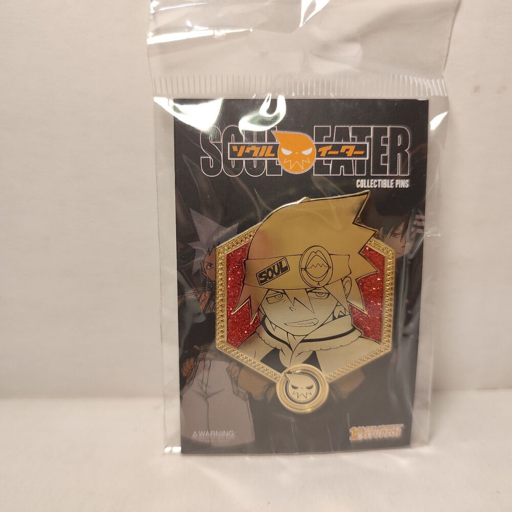 Soul Eater Soul Golden Series Enamel Pin Official Collectible Anime Badge